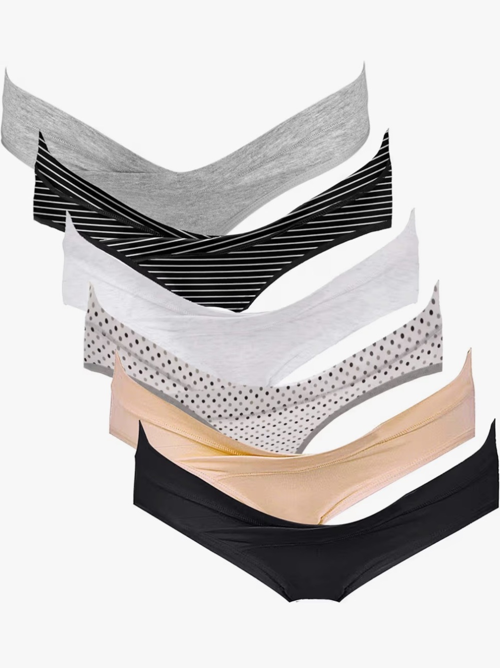 Intimate Portal Maternity Underwear Pregnancy Postpartum 6 Pair Panties XL NEW